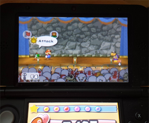 Paper Mario Top Screen