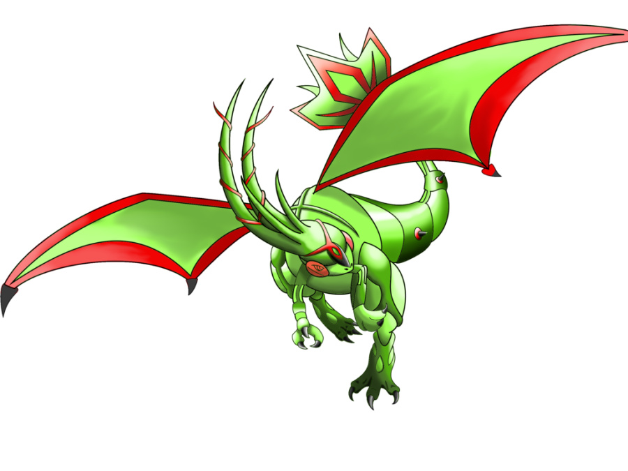 'Mega Flygon' by Soukila