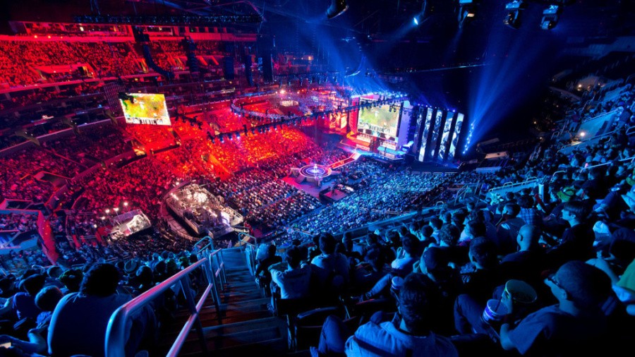 An extraordinary scene from a League of Legends event