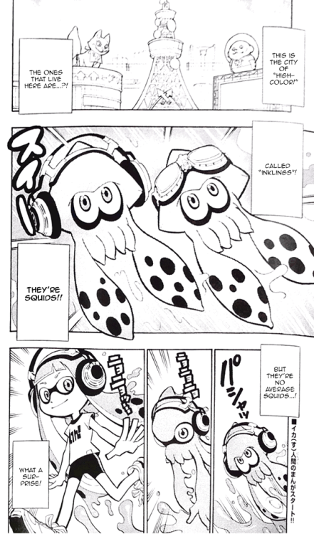 Splatoon Manga 1