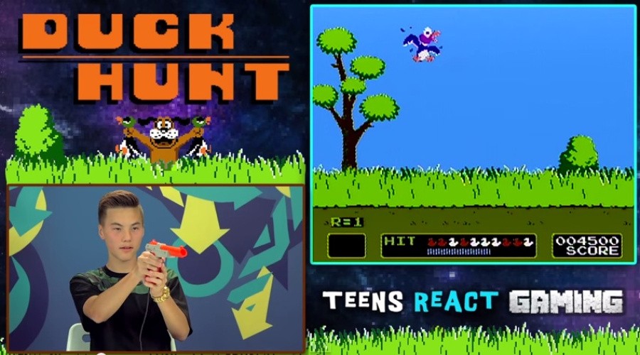 Duck Hunt Reaction 1