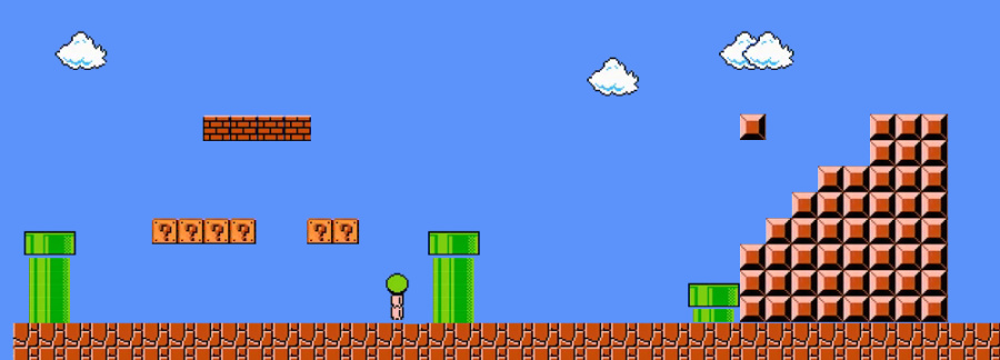 A level created by the program