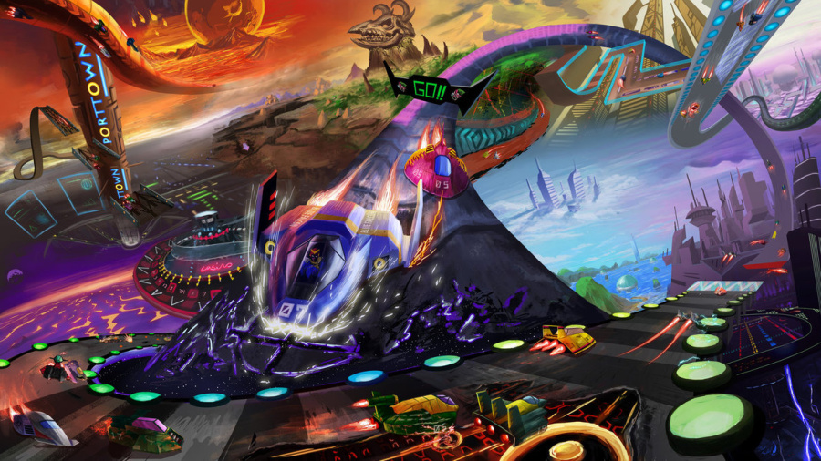 Amazing F-Zero fan art by FirebornForm