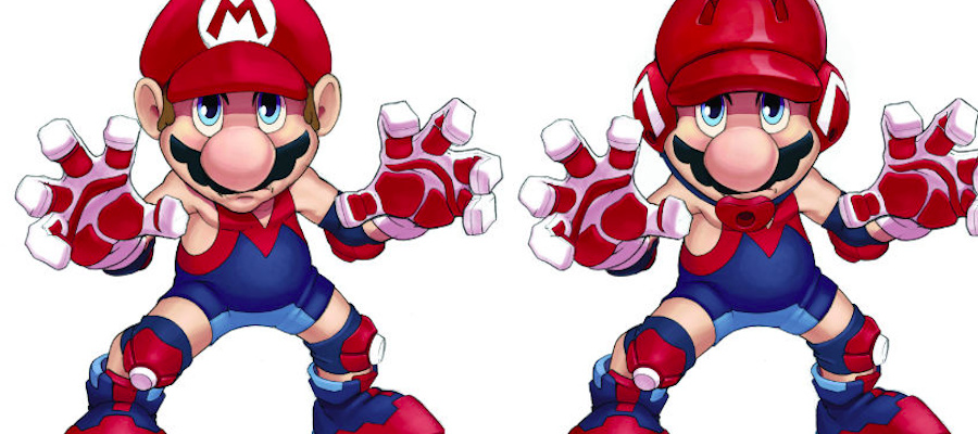 Mario is ready for action