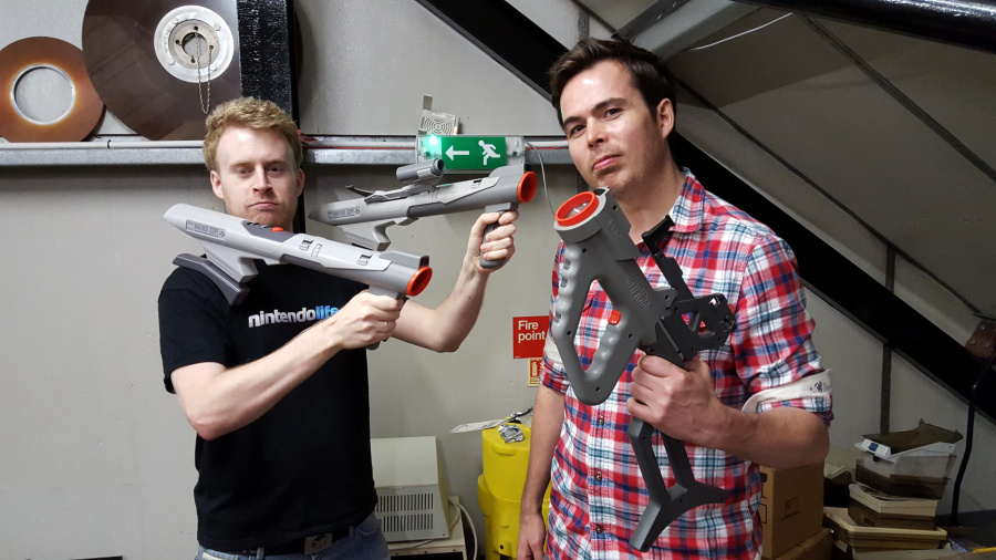 Nintendo Life's Anthony Dickens and Jonathan Town face off in the battle of the light guns