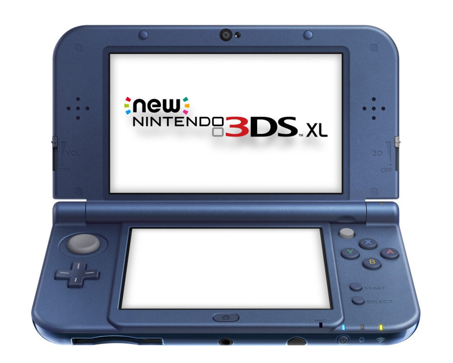Metallic Blue New 3 DS XL