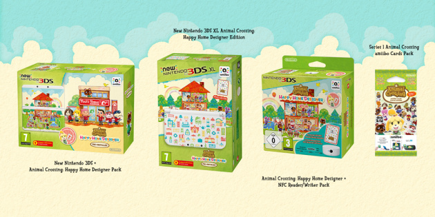Animal Crossing Happy Home Designer Bundles EU