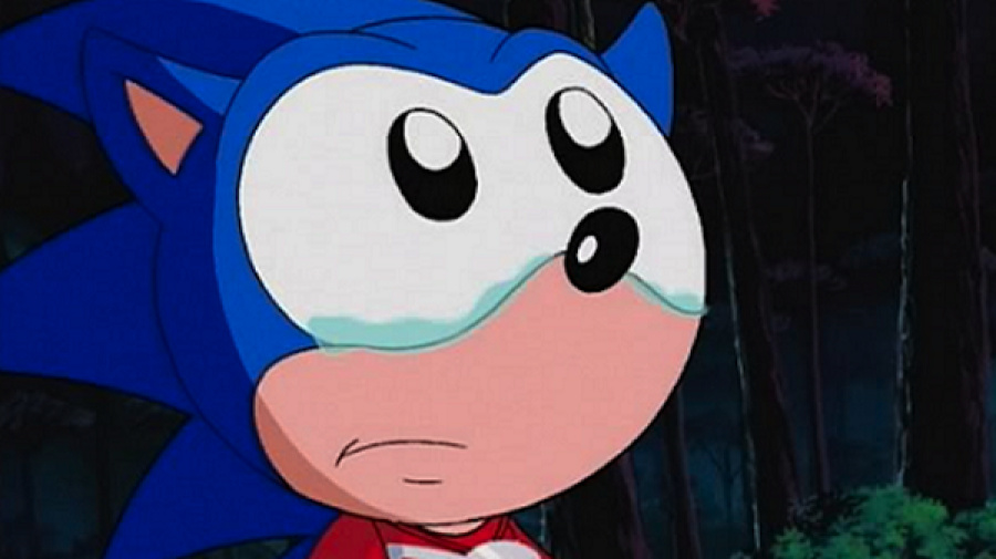 Sonic is sad
