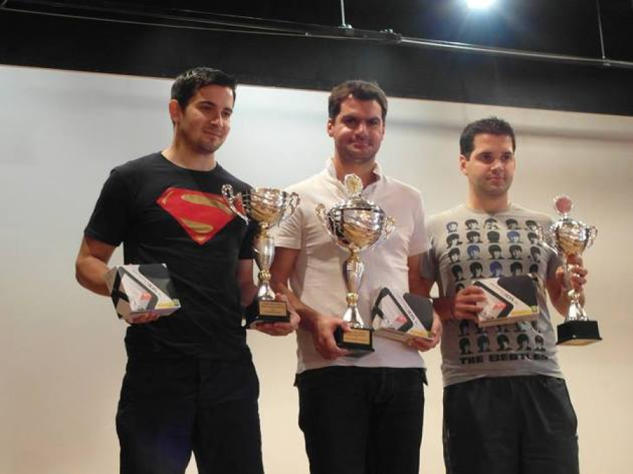 Top 3 from 2014: (Left to Right: 2nd Place Sami Cetin, 1st Place Florent Lecoanet, 3rd Place Julien Holmiere)