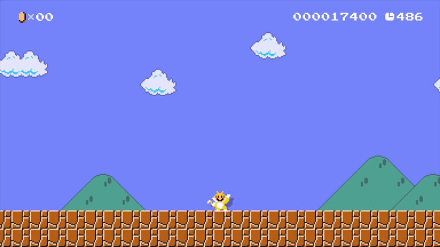 Super Mario Maker Cat Costume