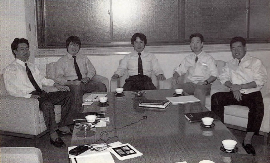 From L to R: Koji Kondo, Toshihiko Nakago, Shigeru Miyamoto, Takashi Tezuka, Hideki Konno