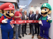 Gallery: Gallery: Charles Martinet and (Doug) Bowser Join Fans to Celebrate the Relaunch of the Nintendo NY Store