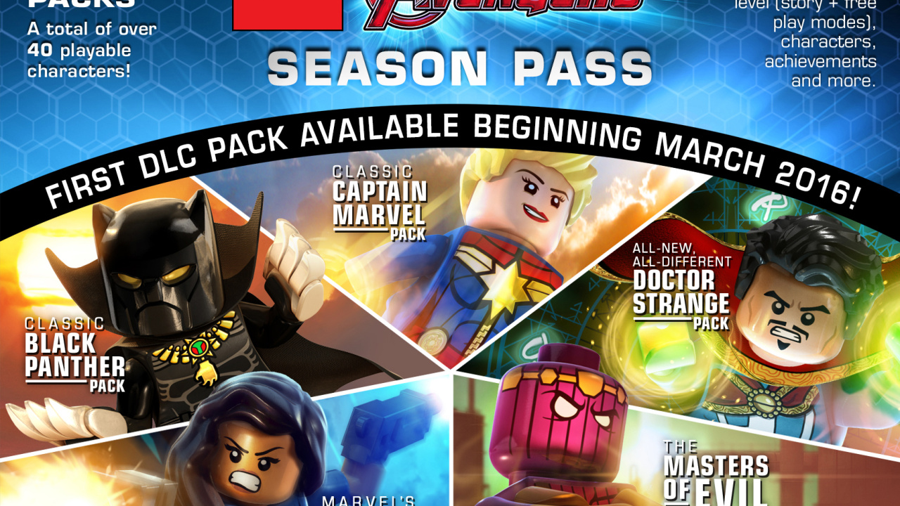 LEGO Marvel's Avengers Season Ticket Goes Big With New Levels and