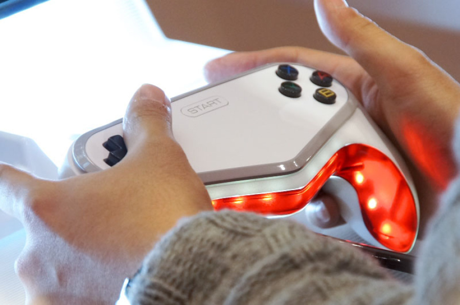 The original arcade controller. Those lights!