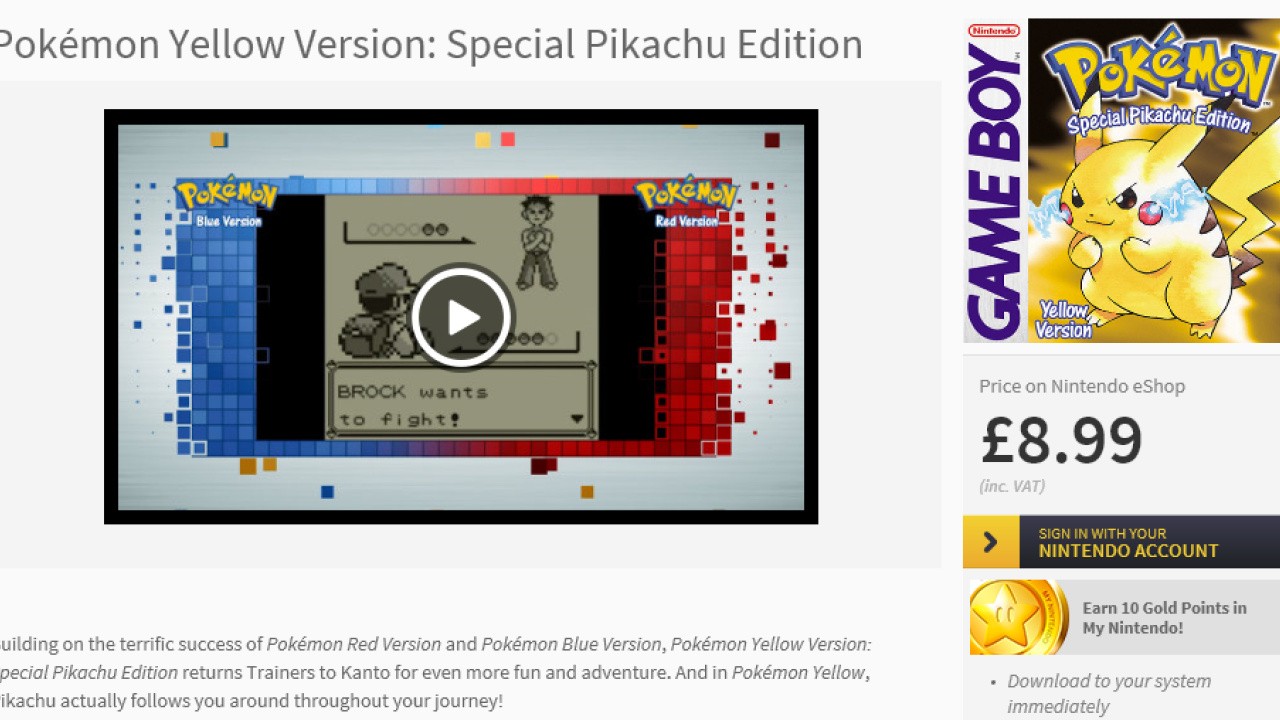 Nintendo's Official site Purchases Are Up and Running