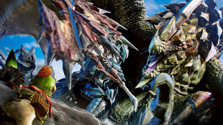Some pretty Monster Hunter art, not related to the trademark