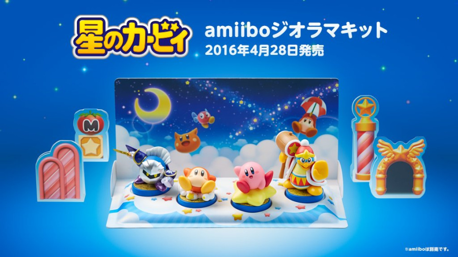 Kirby amiibo Diorama