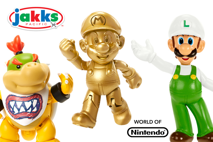 JAKKS Pacific Confirms New World of Nintendo Plush Toys and Articulated Figures Nintendo Life
