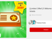 News: My Nintendo Discount Applied to Miitomo Drop Game Tickets Reward