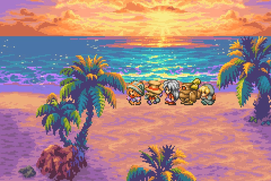 Nice sunset, dude