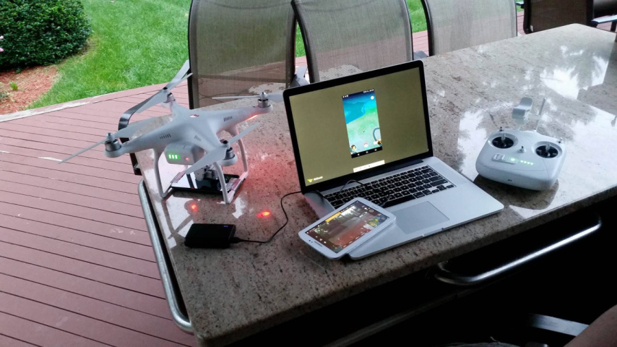 Pokémon Go Drone
