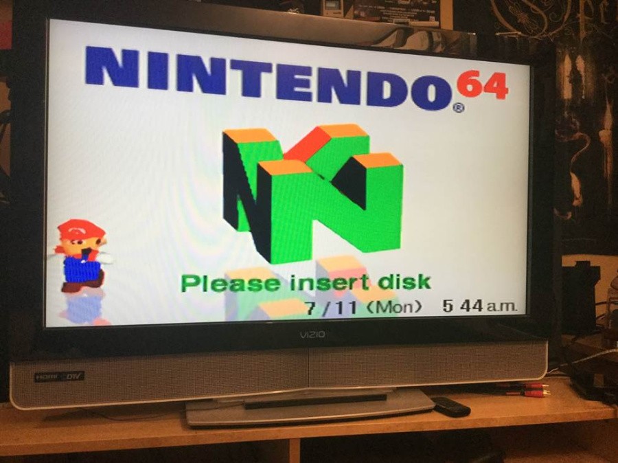 Boot-up screen