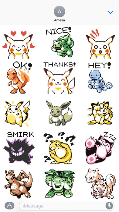 Pokemon GO stickers