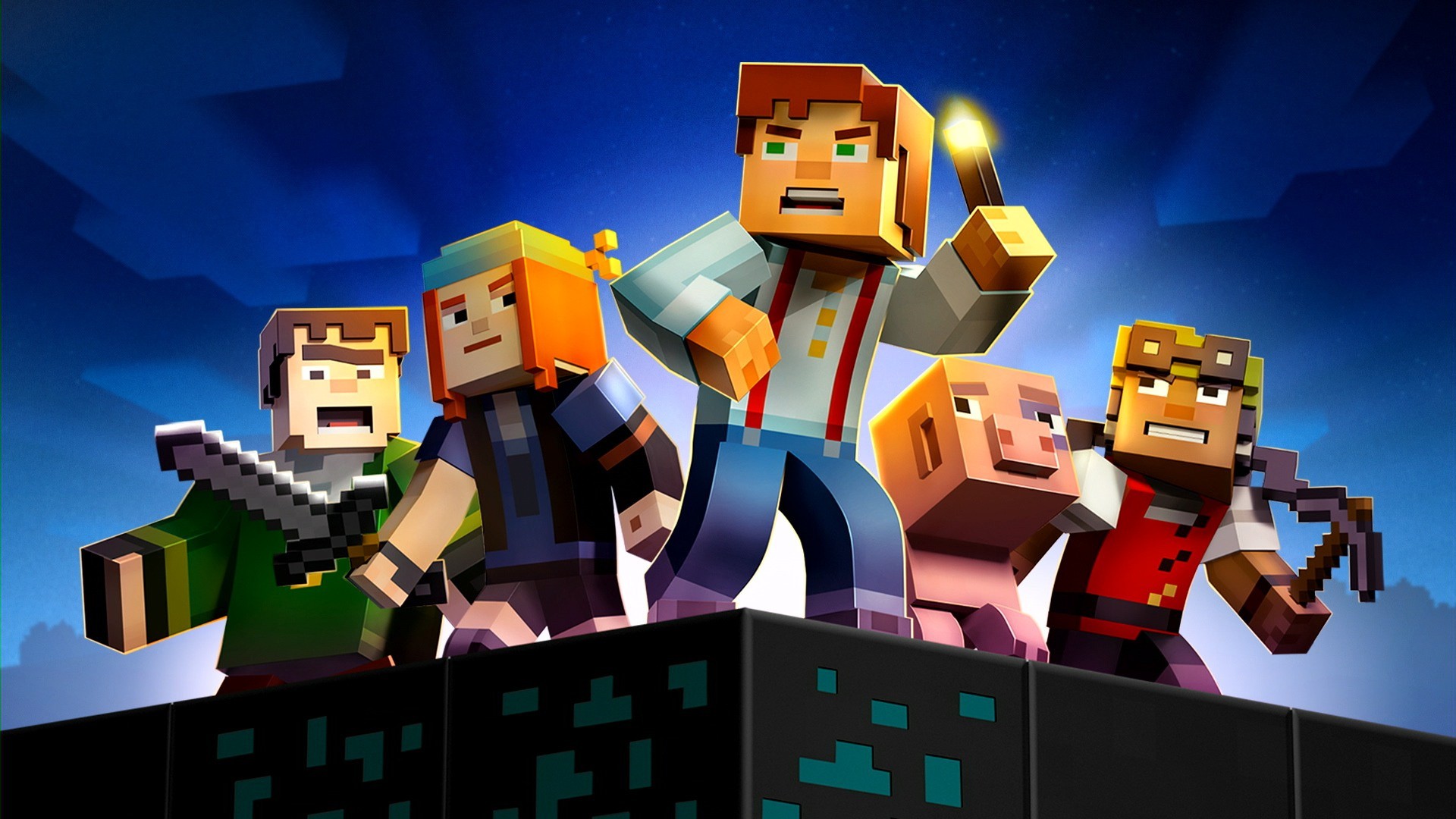 Minecraft Story Mode The Complete Adventure Receives a Wii U PEGI