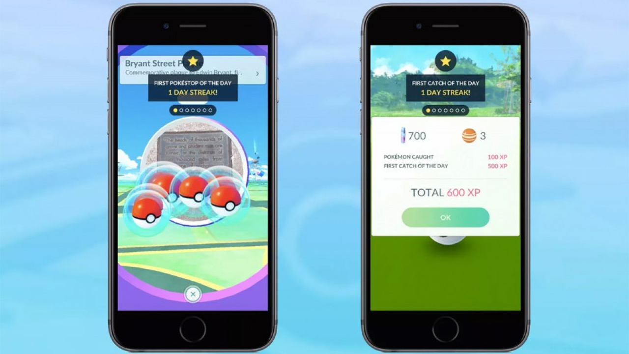 Pokémon GO añade bonus
