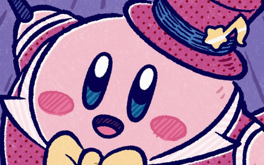 Kirby is getting all dressed up for the occasion