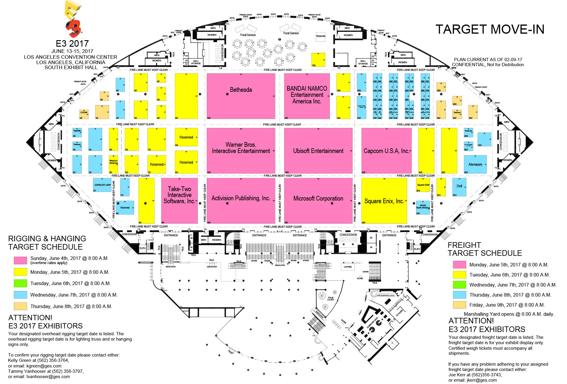 E3 2017 Floor Plans Show Another Sizeable Nintendo Booth