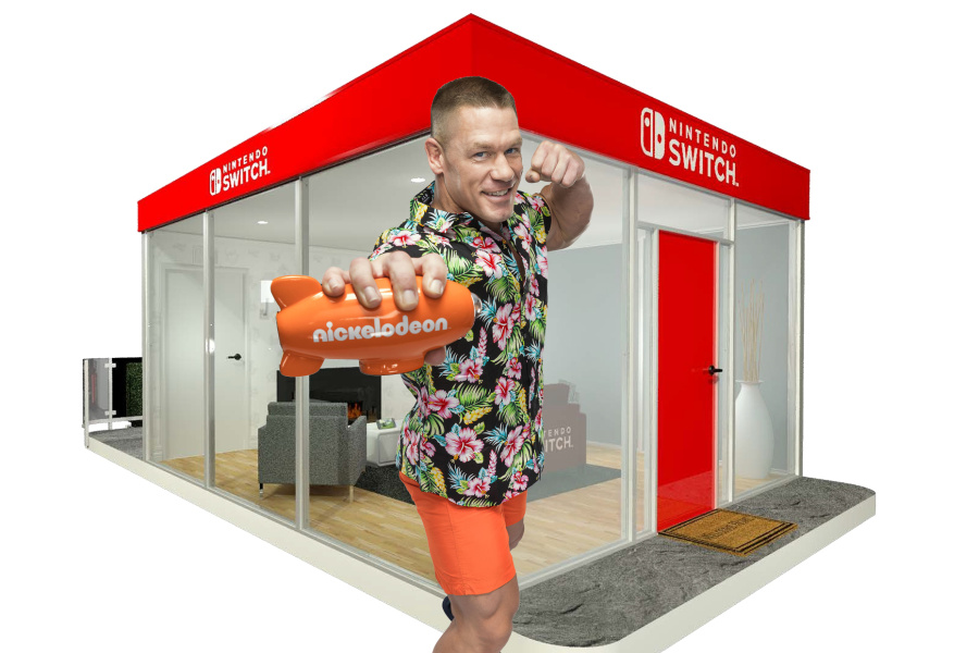 The tight orange shorts are unconfirmed at this stage