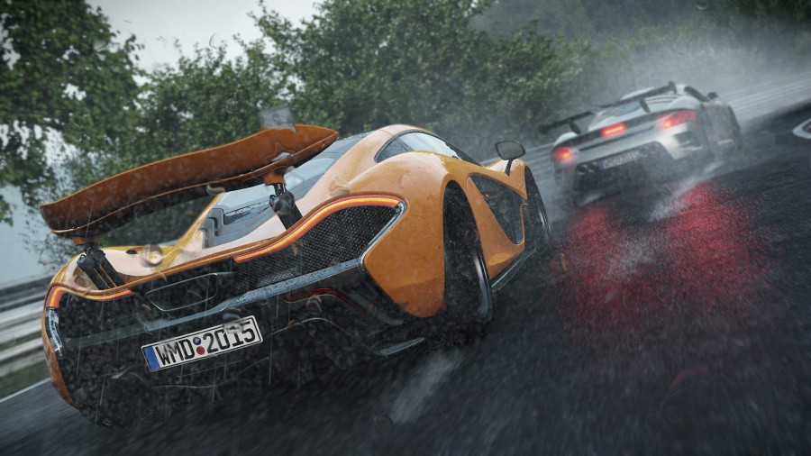 In the wet