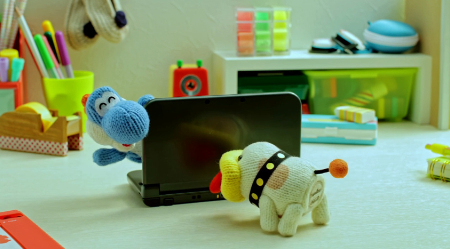 Yoshi and Poochy love it