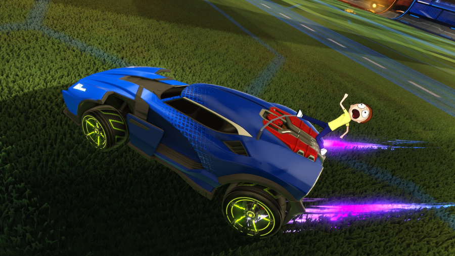 Rocket League Rick and Morty DLC