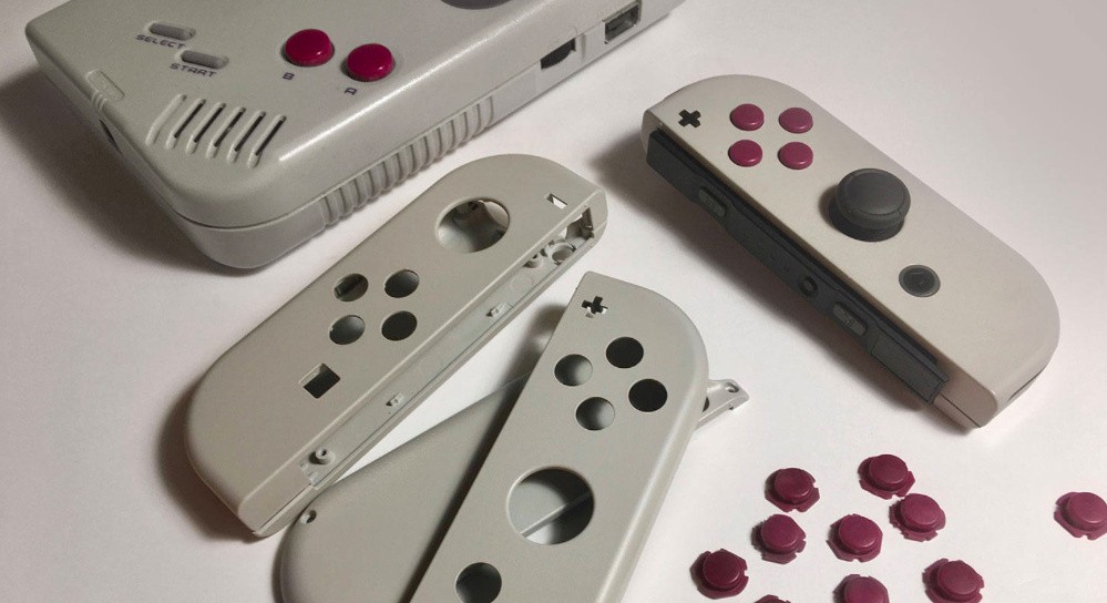 Give Your Switch A Game Boy Look With These Custom JoyCon Shells