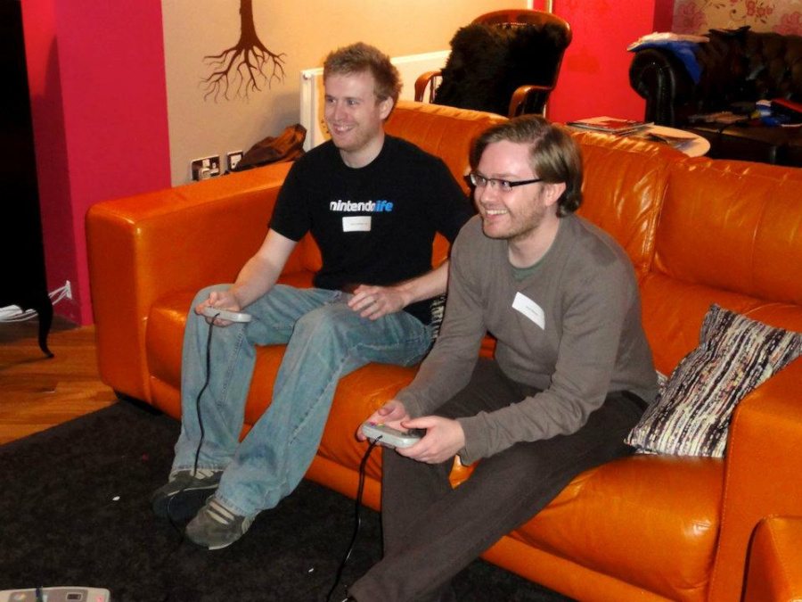Tom and Ant @ the first ever NL meet-up, 2011
