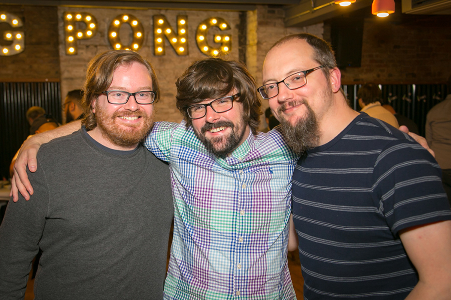 Tom, Damo, Jude (you don't know him)