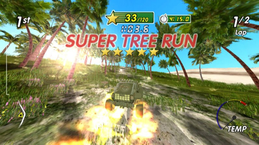 Dodging trees at max speed for max points