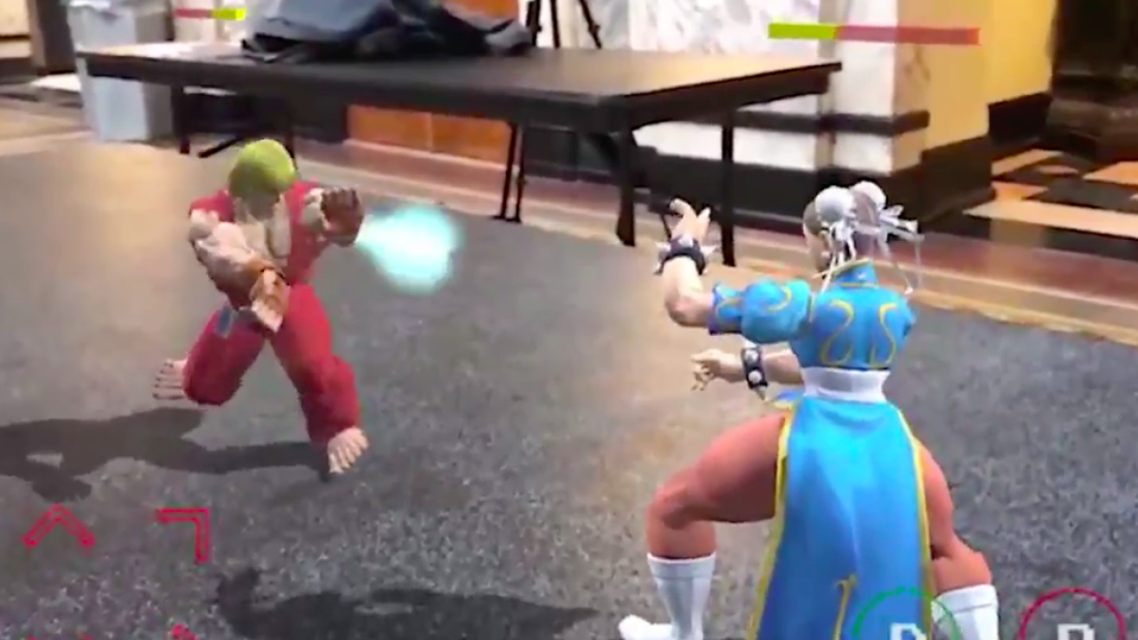 Augmented Reality Street Fighter Is As Cool As It Sounds Nintendo Life