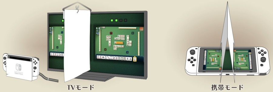 A paper curtain for your TV