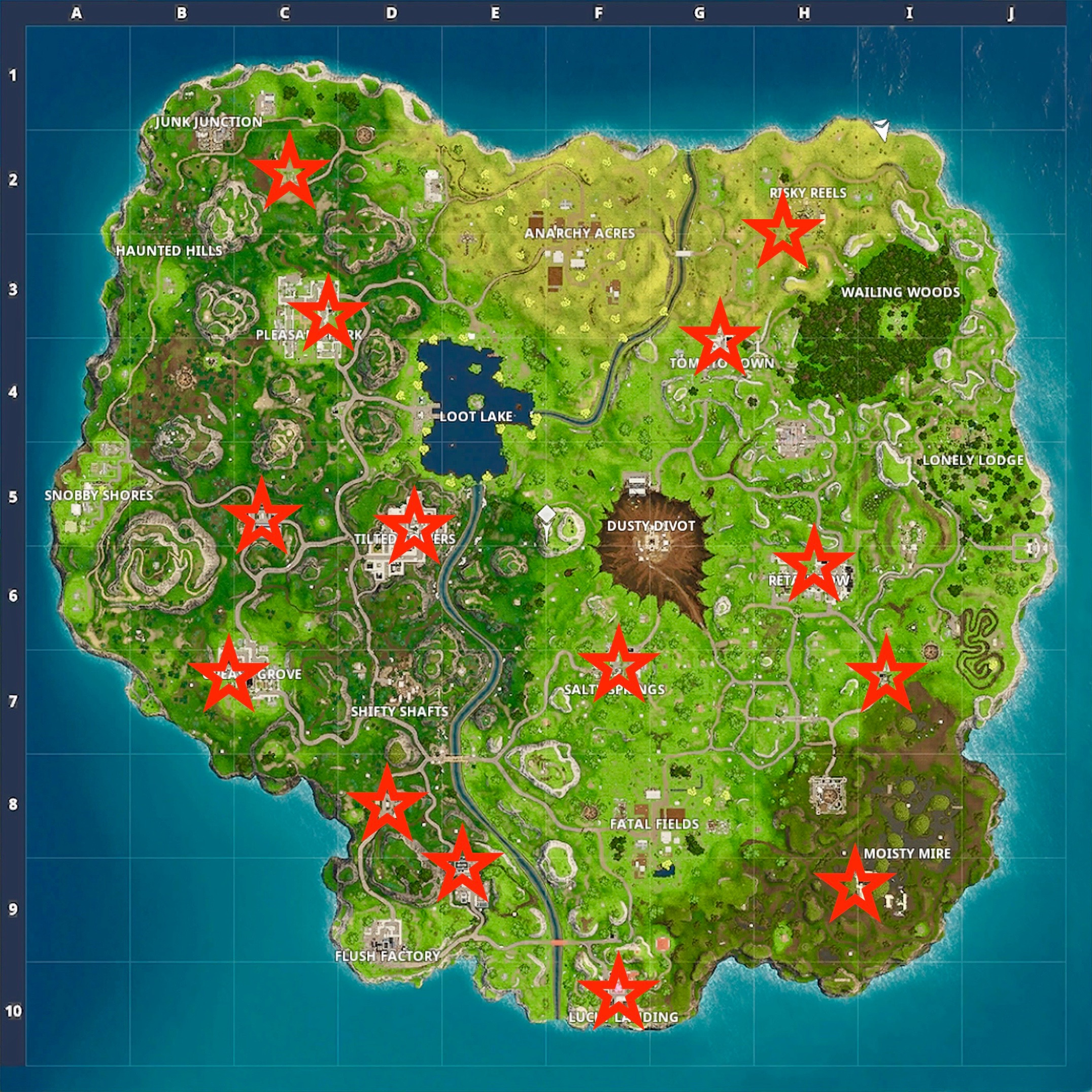 Fortnite Hungry Gnomes Locations Guide Nintendo Life