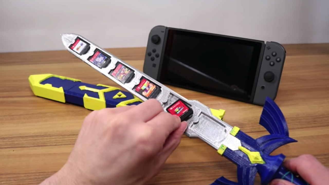 Random You Can 3D Print Your Own Legend of Zelda Master Sword Switch