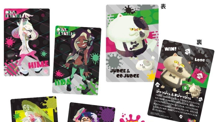 Splatoon 2 cards
