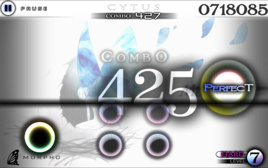 A screenshot from the mobile version of the game