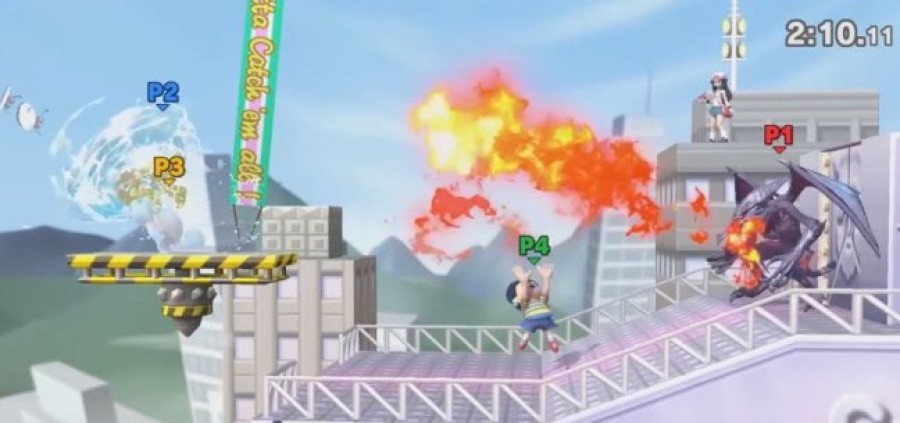 Saffron City in Super Smash Bros. Ultimate image credit: Nintendo World Report