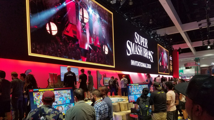 Super Smash Bros. Ultimate at E3 earlier this year