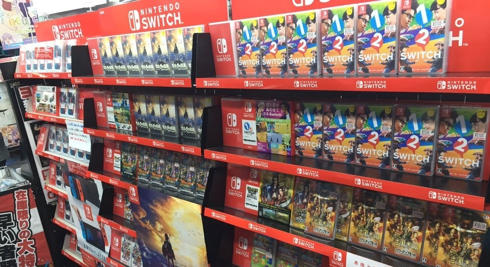 Switch Retail Game Sales In Japan For This Year Have Surpassed The Five