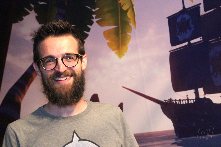 Our guide, Rare Lead Engineer James Thomas. His beard is even more impressive in the flesh.