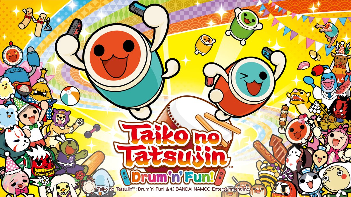Taiko no Tatsujin: Drum ‘n’ Fun! Will Receive Drum Set And Physical Release ...
